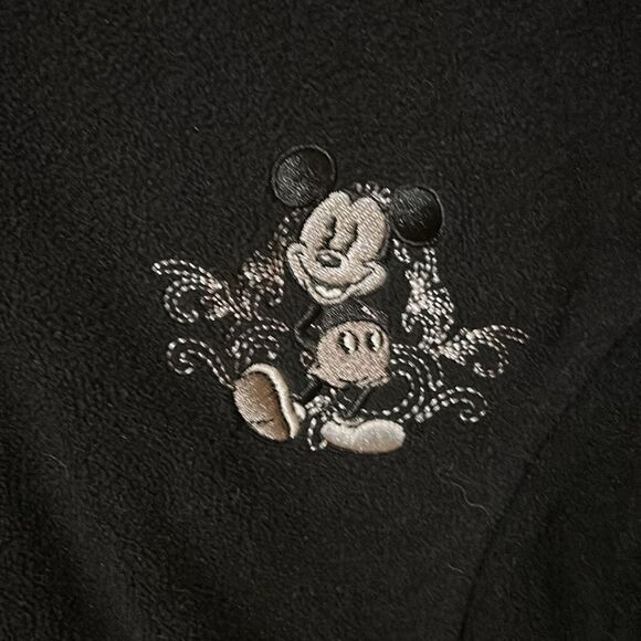 Disney parks fleece zippered Mickey Mouse Jacket XL - Picture 4 of 7